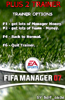 fifa足球经理2007金钱修改器