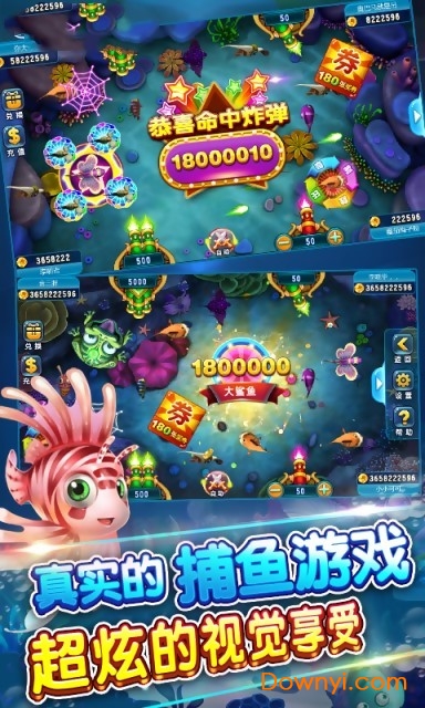 真金蟾捕鱼手游