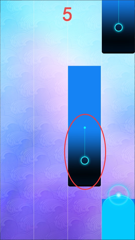 指尖黑白钢琴块